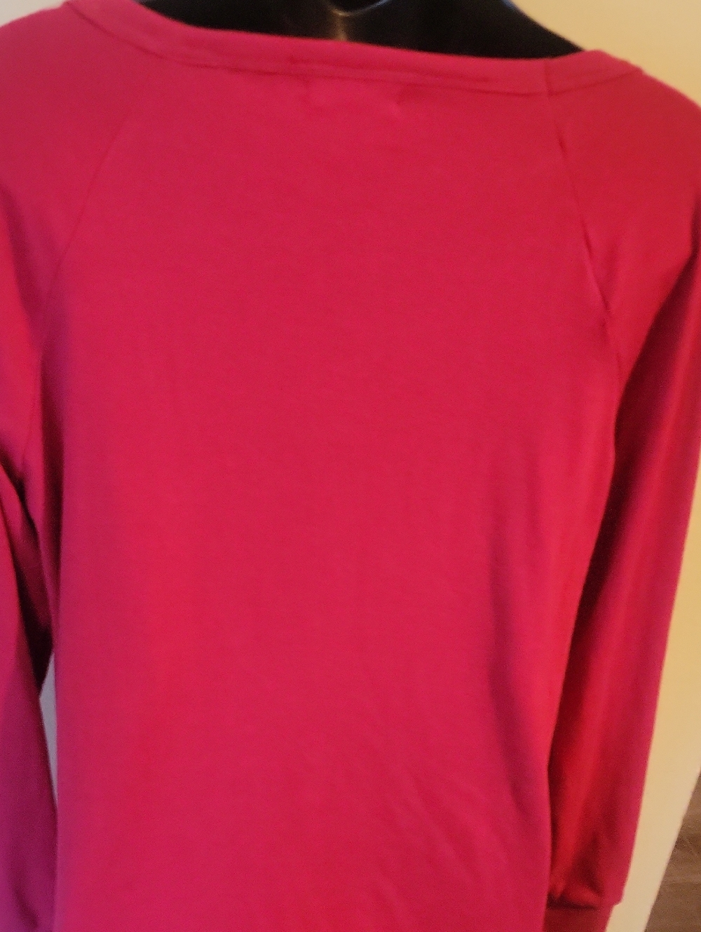 Women's Burgundy Graphic Pullover Sweatshirt - Wine Quote - Picture 4 of 5